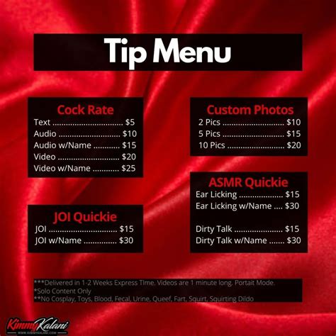 free onlyfans menu template|OnlyFans Menu Ideas and Examples (Get 3 Free。